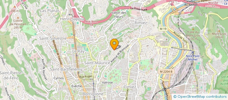 localisation de l'entreprise SYNDICALE AUTORISE DU DOMAINE AMOUROUX à NICE