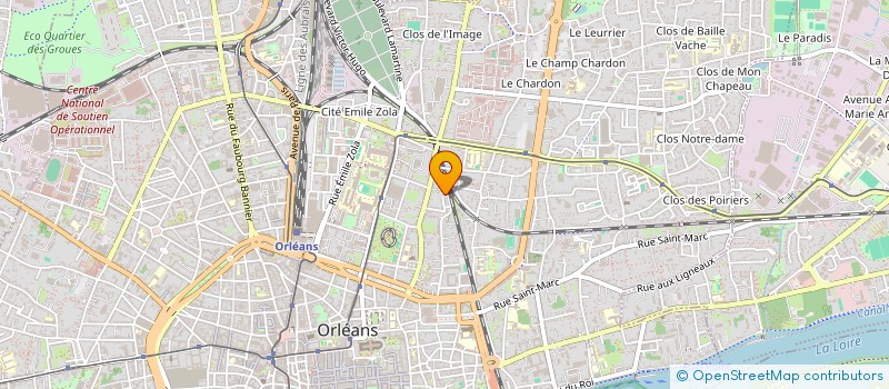localisation de l'entreprise SYNDICALE DU CHAMP ROND à ORLEANS