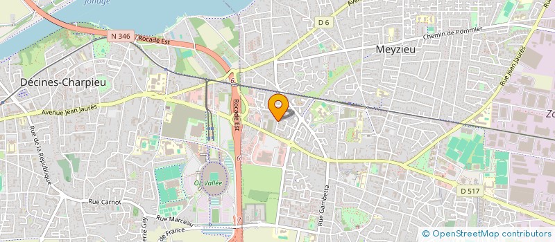 localisation de l'entreprise SYNDICALE DU LOTISSEMENT ACTILOG  MEYZIEU