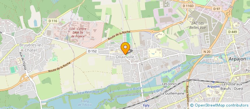 localisation de l'entreprise SYNDICALE DU LOTISSEMENT LE BIZON  OLLAINVILLE