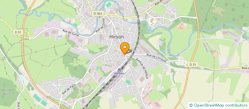 localisation de l'entreprise SYNDICALE LIBRE RESIDENCE MERMOZ à HIRSON