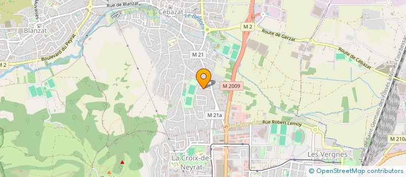 localisation de l'entreprise SYNDICALE LOTISSEMENT HAMEAU JOSELLE  CEBAZAT