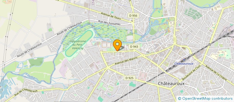 localisation de l'entreprise SYNDICALISME UNITAIRE à CHATEAUROUX