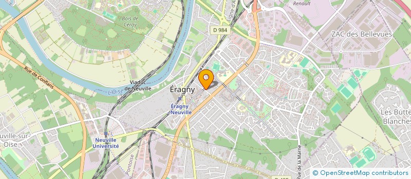 localisation de l'entreprise SYNDICAT 0035 ASS SYND RONIERE  ERAGNY