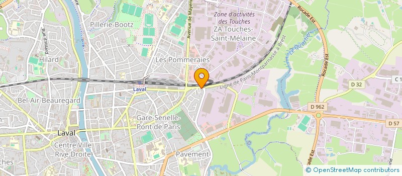 localisation de l'entreprise SYNDICAT 40 RUE DU PRESSOIR SALE à LAVAL