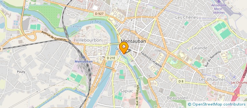 localisation de l'entreprise SYNDICAT  MONTAUBAN