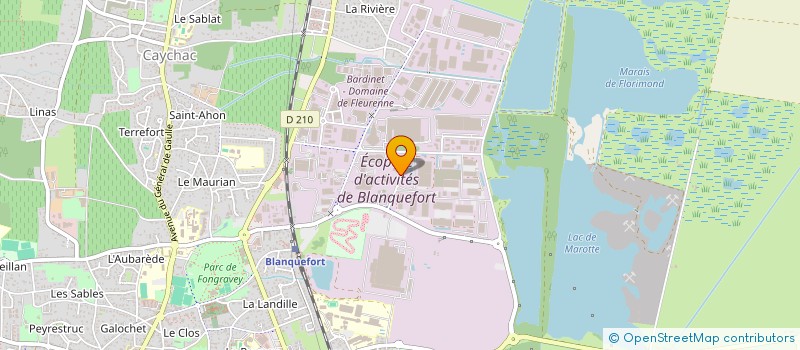 localisation de l'entreprise SYNDICAT ADIM à BLANQUEFORT