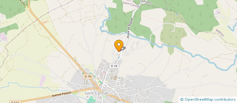 localisation de l'entreprise SYNDICAT AGRICOLE à SAINT-CANNAT