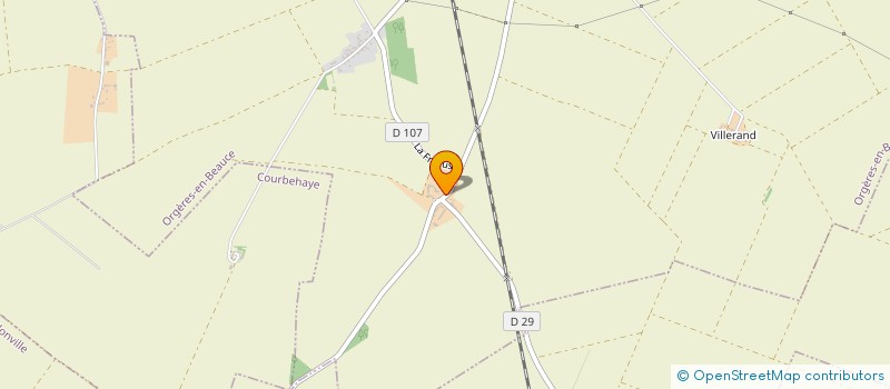 localisation de l'entreprise SYNDICAT AGRICOLE BEAUCE DUNOISE à ORGERES-EN-BEAUCE