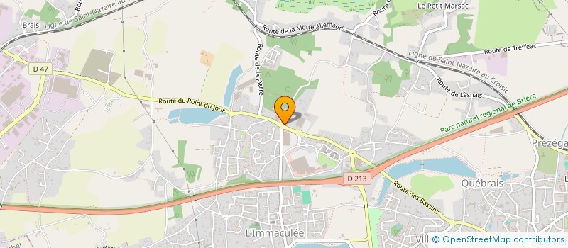 localisation de l'entreprise SYNDICAT AGRICOLE COOPERATIF  SAINT-NAZAIRE