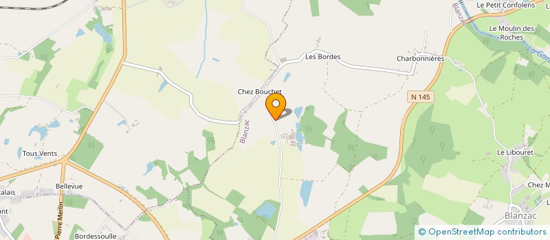 localisation de l'entreprise SYNDICAT AGRICOLE VALLEE DE LA GARTEMPE à BLANZAC