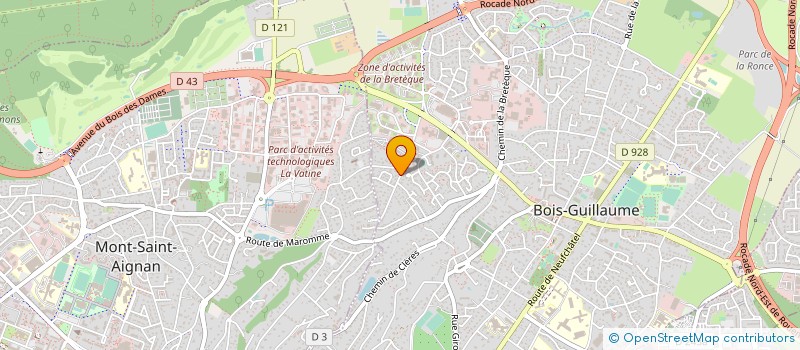 localisation de l'entreprise SYNDICAT AMBULANCIERS AGREES DE SM à BOIS-GUILLAUME