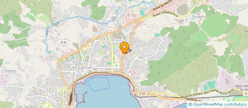 localisation de l'entreprise SYNDICAT AOP MIEL DE CORSE - MELE DI CORSICA à AJACCIO