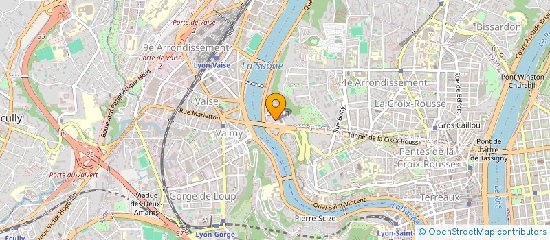 localisation de l'entreprise SYNDICAT ARCHITECTES RHONE à LYON