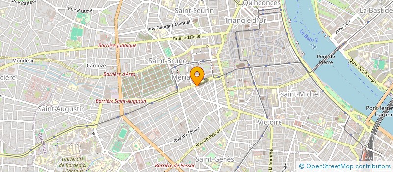 localisation de l'entreprise SYNDICAT AUTONOME SAPEURS-POMPIERS PROFESSIONNELS ET PERSONNELS ADMINISTRATIFS TECHNIQUES SPECIALISES SDIS GIRONDE  BORDEAUX