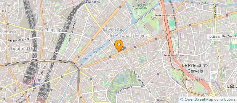 localisation de l'entreprise SYNDICAT AUTONOME TOUTES CATEGORIES  PARIS