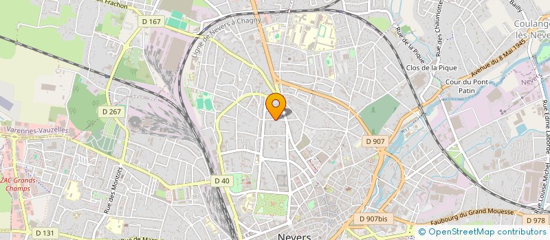 localisation de l'entreprise SYNDICAT BELON LES IRIS à NEVERS