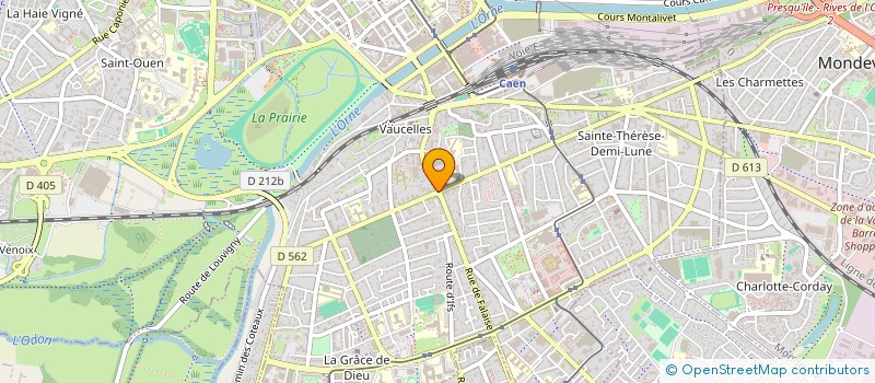 localisation de l'entreprise SYNDICAT BORNAY à CAEN