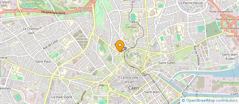 localisation de l'entreprise SYNDICAT BOSNIERES à CAEN