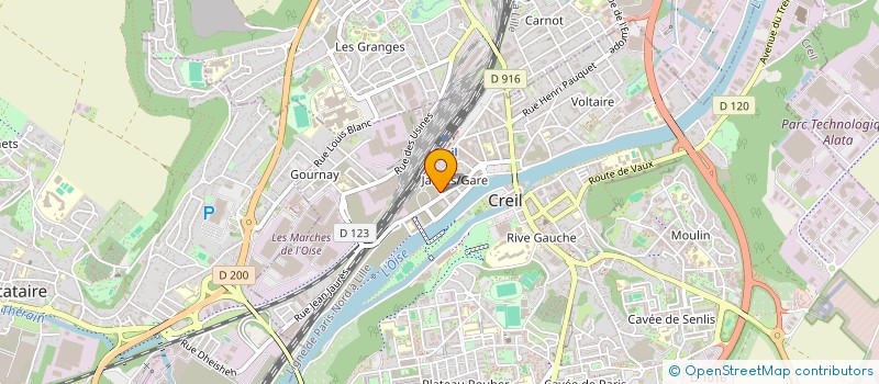 localisation de l'entreprise SYNDICAT C.F.D.T DES SERVICES DE PICARDIE  AMIENS