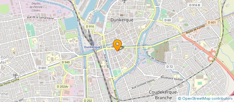 localisation de l'entreprise SYNDICAT C G T ALIMENTATION à DUNKERQUE