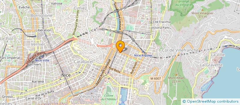localisation de l'entreprise SYNDICAT CFDT F3C COTE D AZUR à NICE