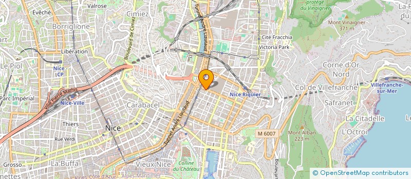 localisation de l'entreprise SYNDICAT CFDT TRANSPORTS AM à NICE