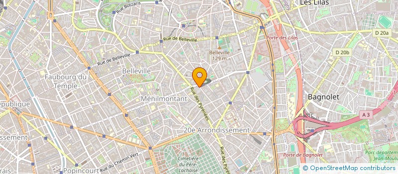 localisation de l'entreprise SYNDICAT CFTC SANTE ET SOCIAUX PRIVES D'ILE DE FRANCE  PARIS