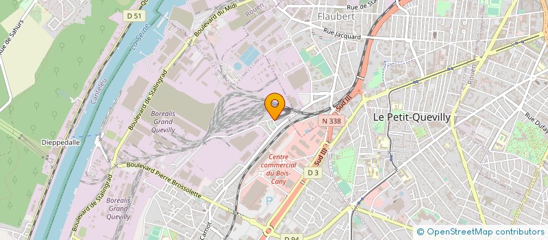 localisation de l'entreprise SYNDICAT CGT APC RETRAITES à LE GRAND-QUEVILLY
