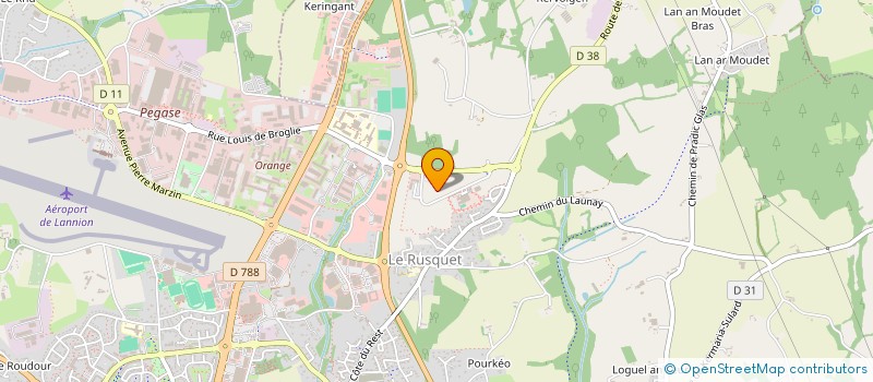 localisation de l'entreprise SYNDICAT CGT DES PERSONNELS DU SERVICE DEPARTEMENTAL D'INCENDIE ET DE SECOURS DES COTES D'ARMOR à LANNION