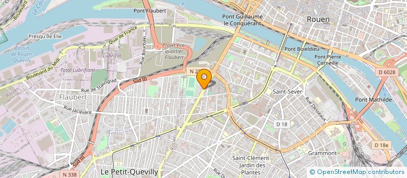 localisation de l'entreprise SYNDICAT CGT DES PTT à ROUEN