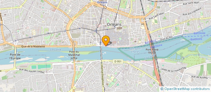 localisation de l'entreprise SYNDICAT CGT DES PTT DU LOIRET à ORLEANS