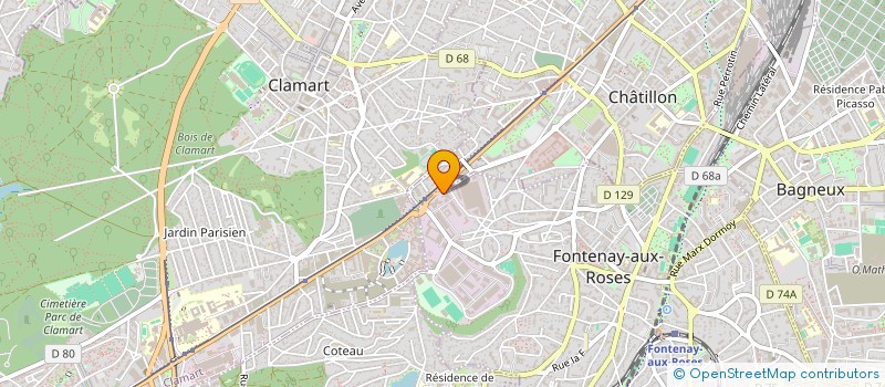 localisation de l'entreprise SYNDICAT CGT DES SALARIES DE L'AUTORITE DE SURETE NUCLEAIRE ET DE RADIOPROTECTION à FONTENAY-AUX-ROSES