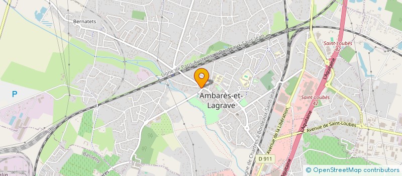 localisation de l'entreprise SYNDICAT CGT DES TERRITORIAUX D'AMBARES-ET-LAGRAVE à AMBARES-ET-LAGRAVE