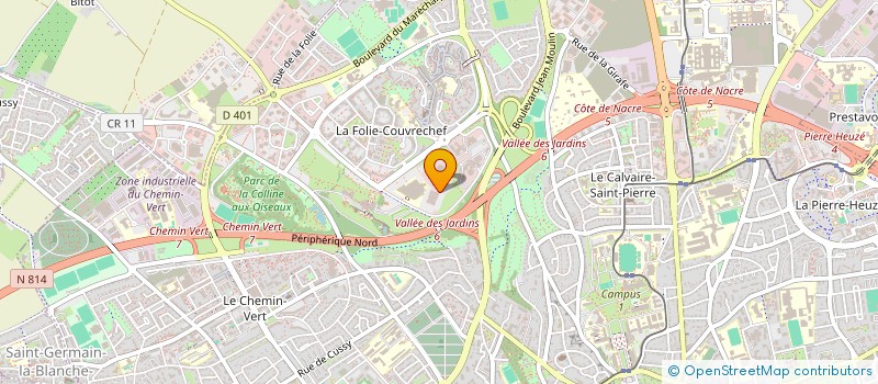 localisation de l'entreprise SYNDICAT CGT DU CREDIT AGRICOLE DE NORMANDIE à CAEN