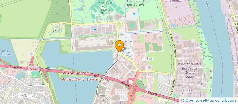 localisation de l'entreprise SYNDICAT CGT DU PERSONNEL DES ASSURANCES DE LA GRIONDE  BORDEAUX