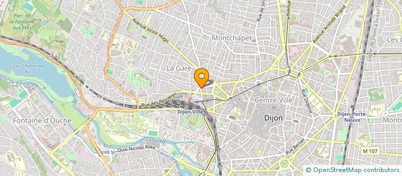 localisation de l'entreprise SYNDICAT CGT  DU SITE FERROVIAIRE DE DIJON à DIJON