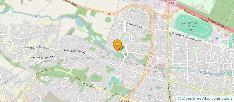 localisation de l'entreprise SYNDICAT CGT EDF GDF  BILLERE