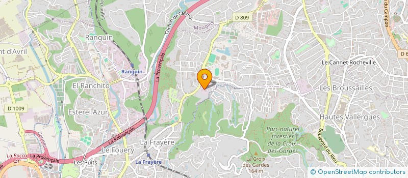 localisation de l'entreprise SYNDICAT CGT EDF GDF DU TERRITOIRE DE CANNES à LE CANNET