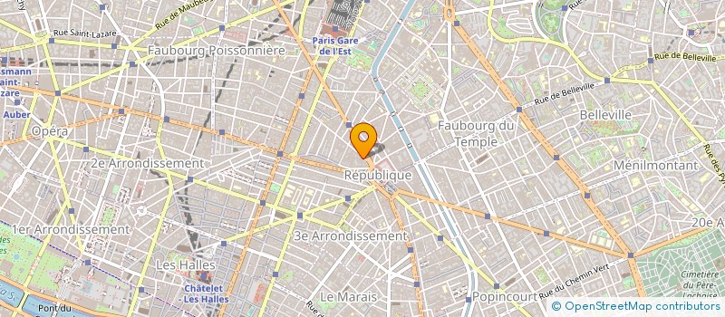 localisation de l'entreprise SYNDICAT CGT EMPLOYE MAISON REG PARISIEN à PARIS