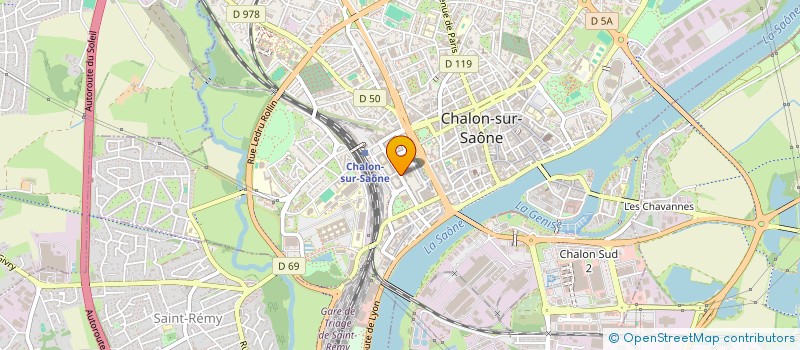 localisation de l'entreprise SYNDICAT CGT MINES ENERGIES SAONE ET LOIRE  MONTCEAU-LES-MINES