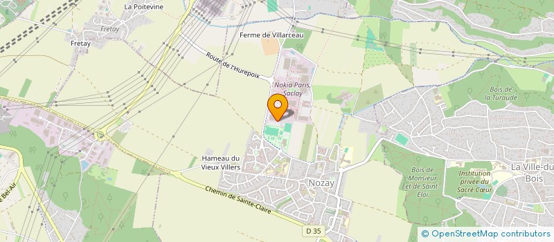 localisation de l'entreprise SYNDICAT CGT NOKIA ILE-DE-FRANCE  NOZAY