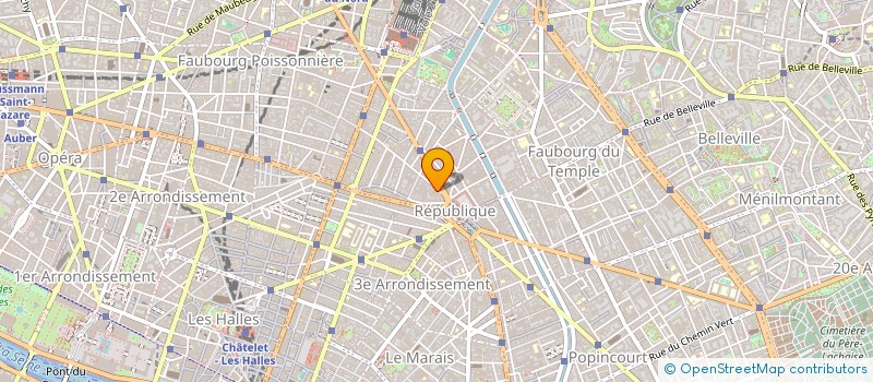 localisation de l'entreprise SYNDICAT CGT PARIS HABILLEMENT  PARIS