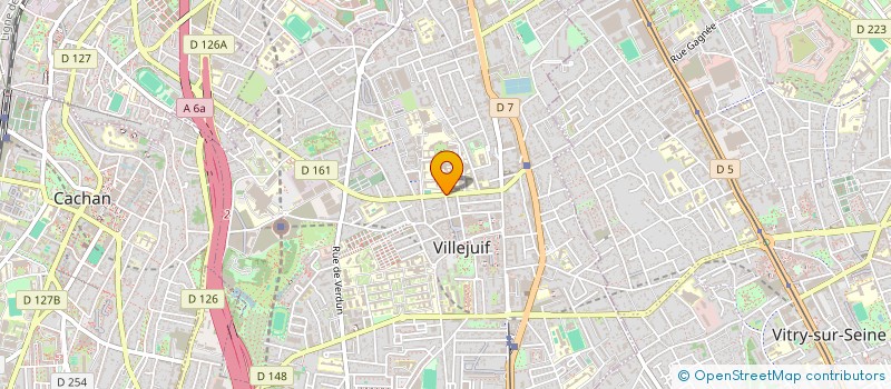 localisation de l'entreprise SYNDICAT CGT PAUL BROUSSE  VILLEJUIF