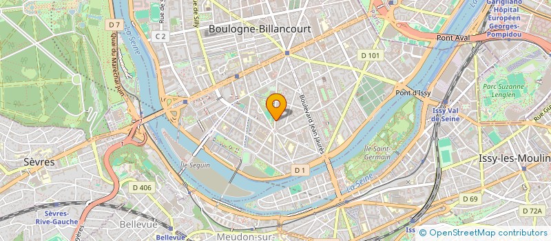 localisation de l'entreprise SYNDICAT CGT RENAULT à BOULOGNE-BILLANCOURT