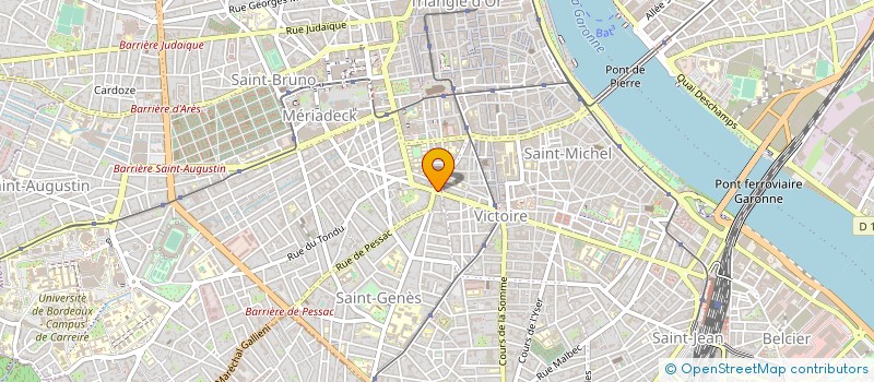 localisation de l'entreprise SYNDICAT CGT TAXIS BX ET GIRONDE à BORDEAUX
