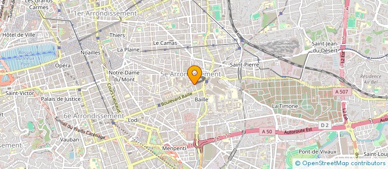 localisation de l'entreprise SYNDICAT CGT TELEASSURANCES à MARSEILLE