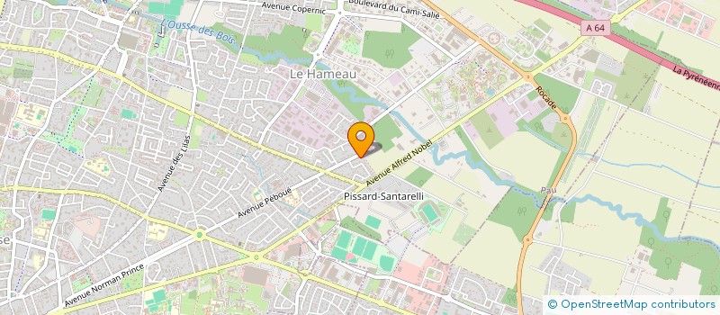 localisation de l'entreprise SYNDICAT CGT TOTAL UES AMONT-HOLDING à PAU
