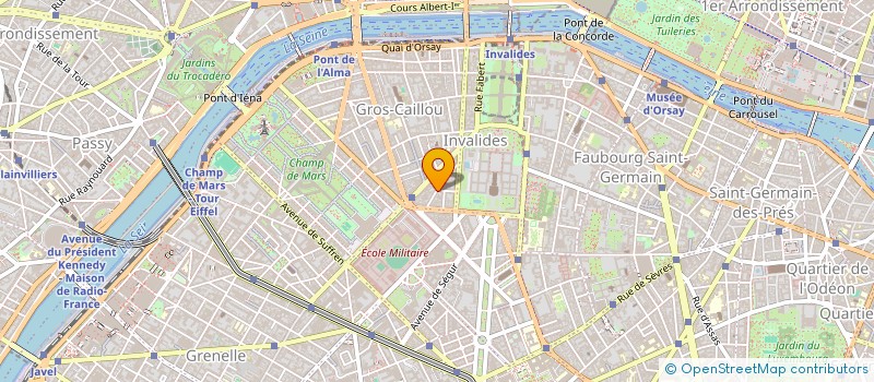 localisation de l'entreprise SYNDICAT CHEVERT  PARIS