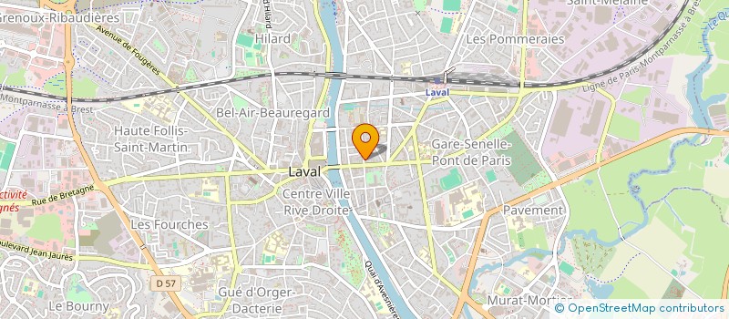 localisation de l'entreprise SYNDICAT CHIRURGIENS DENTISTES à LAVAL